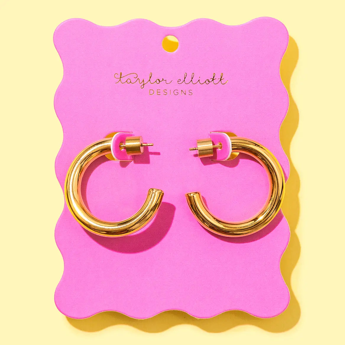 Gold Hoop Earrings
