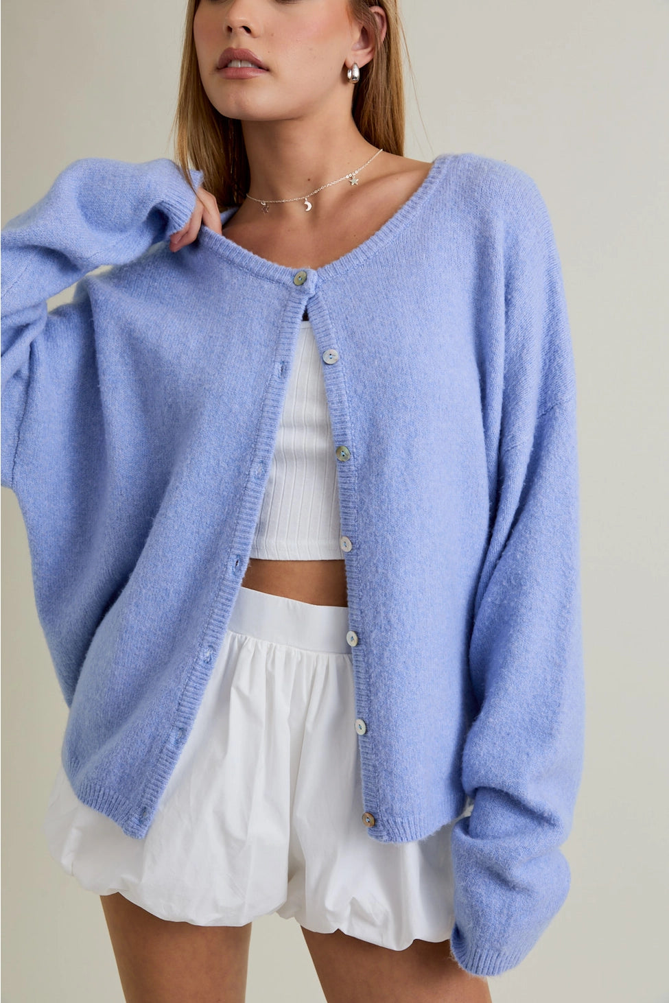 Blue- Better than Basic Cardigan