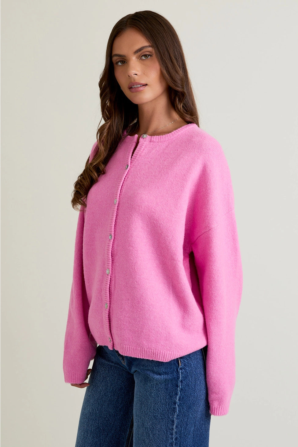Pink-Better than Basic Cardigan