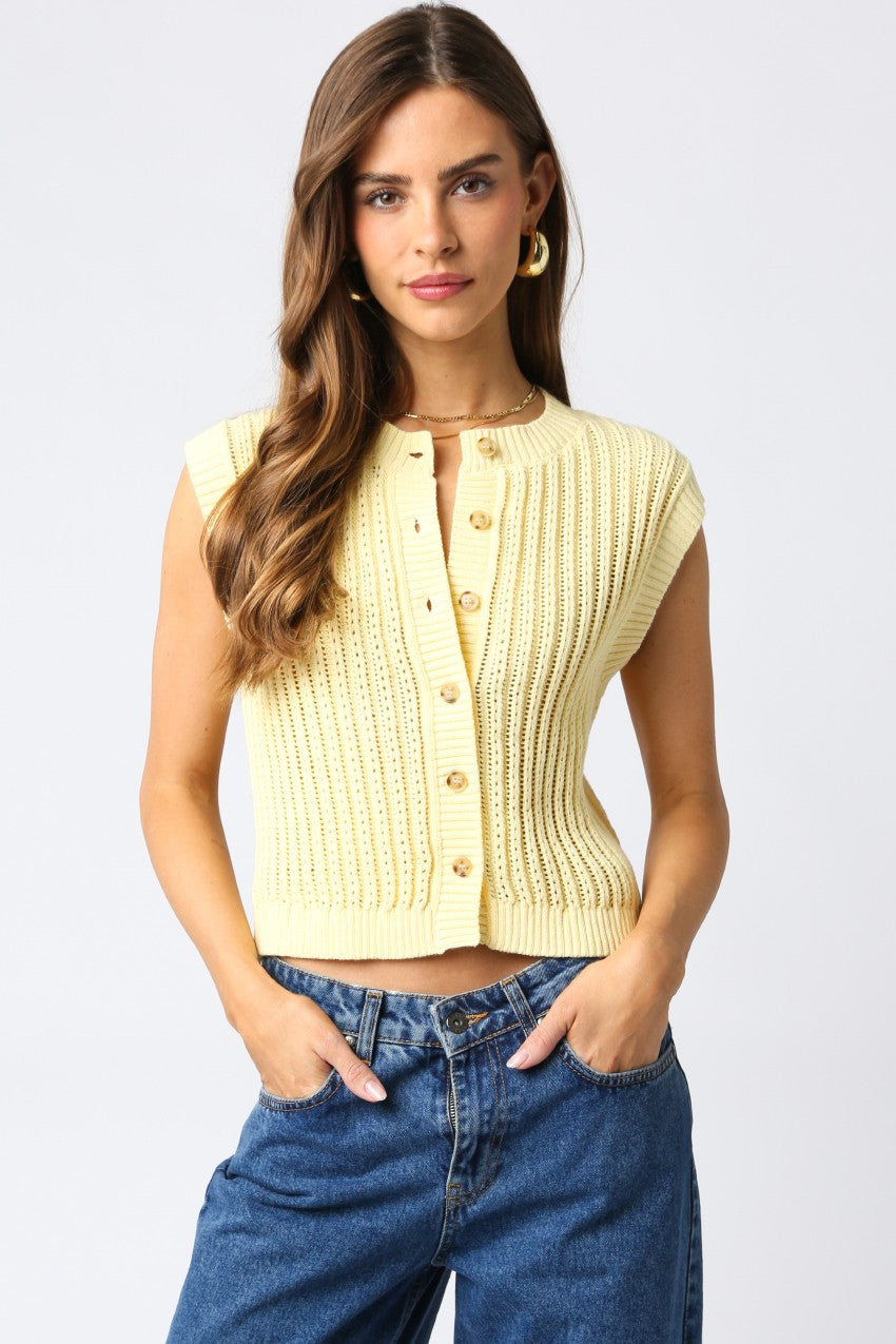 Butter Sweater Vest