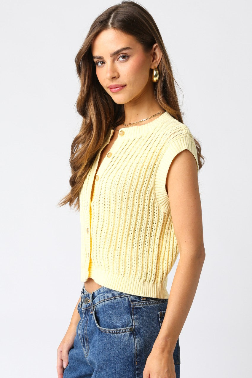 Butter Sweater Vest
