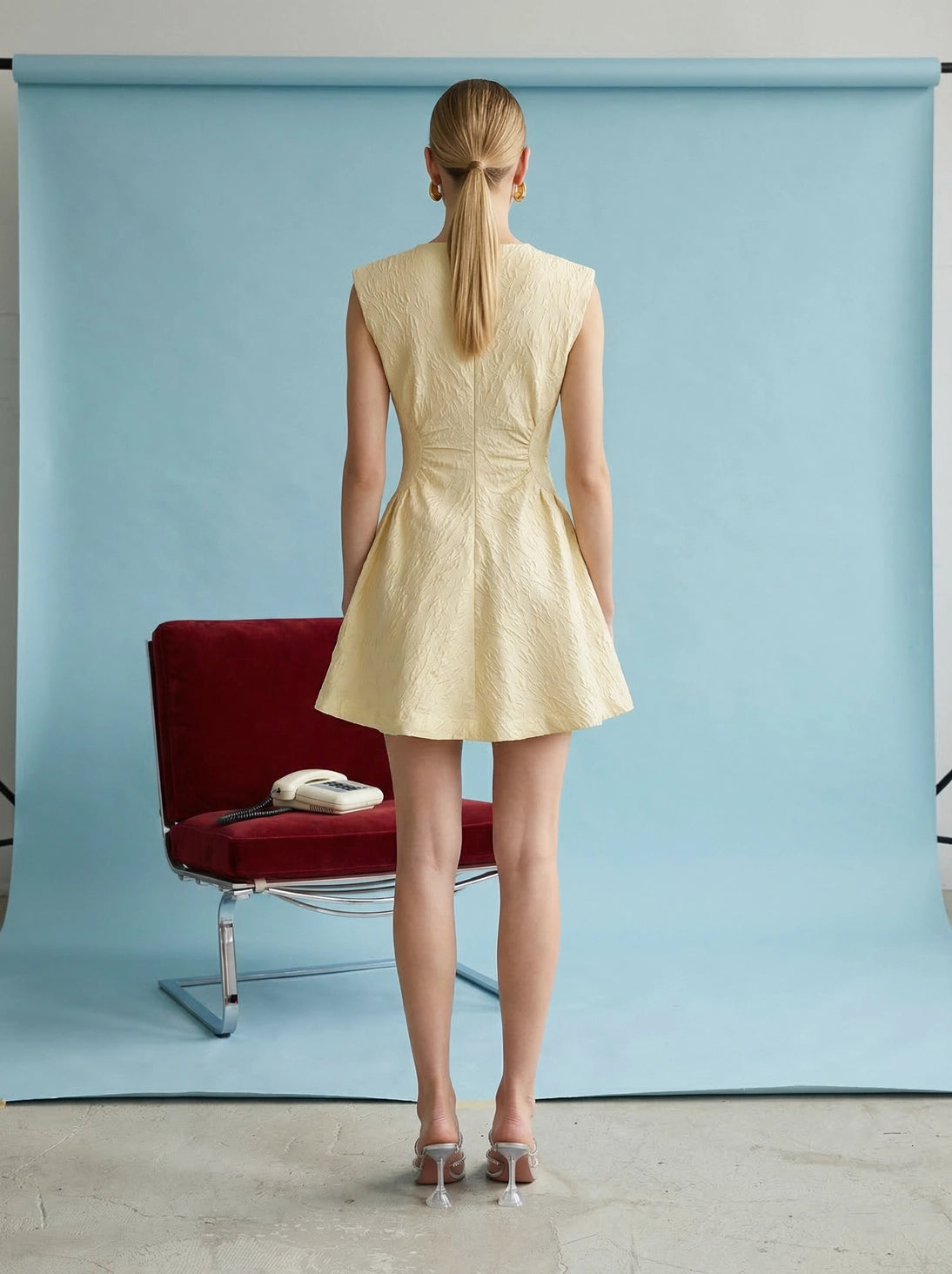 Yellow Textured Mini