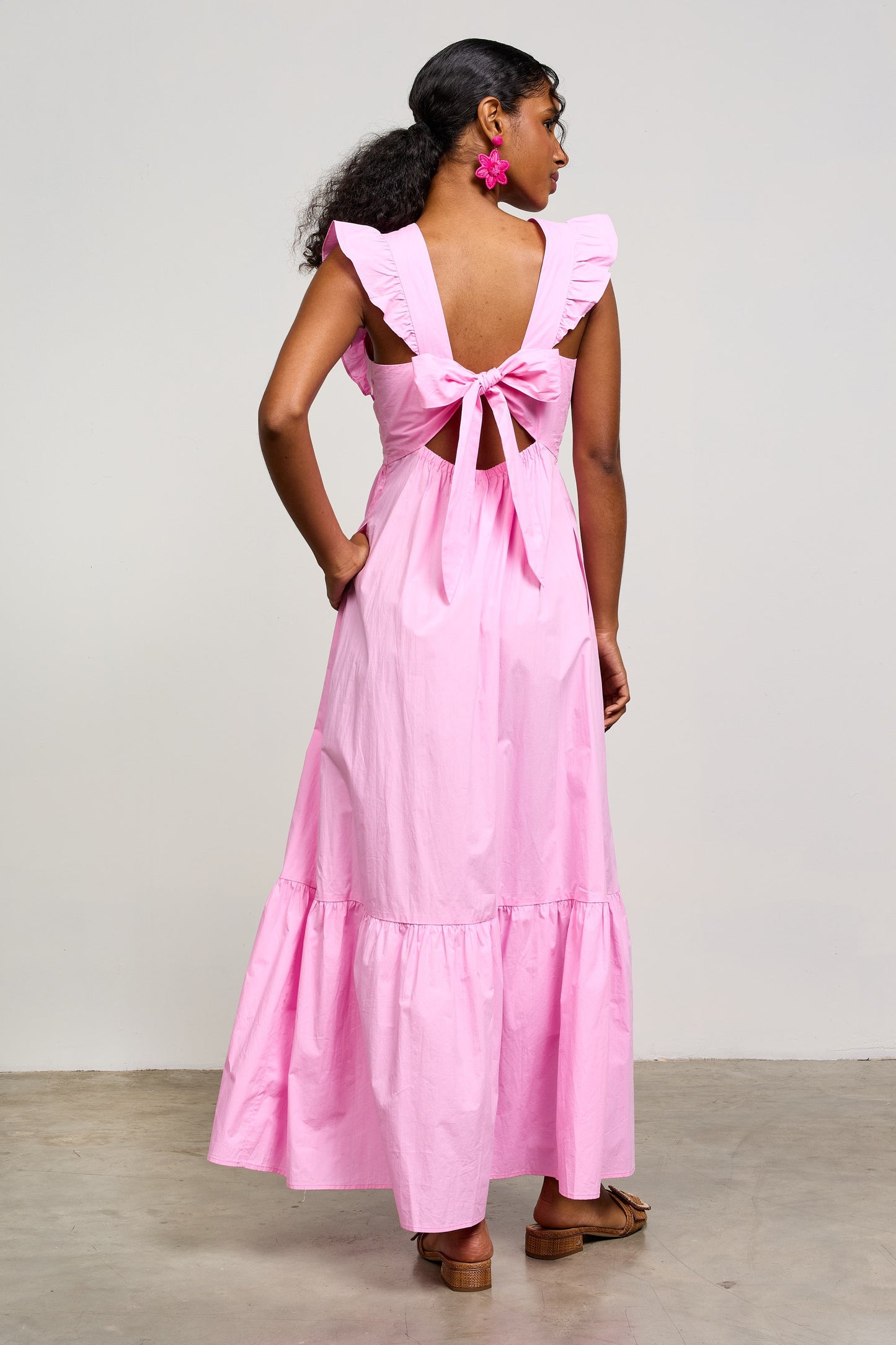 Cotton Candy Poplin Maxi