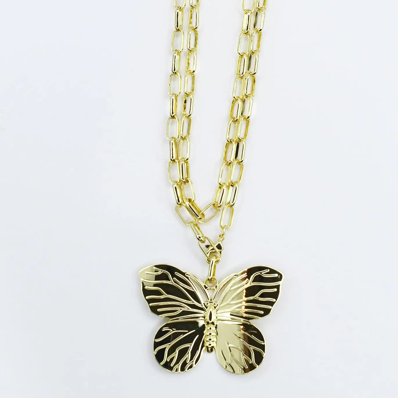 Butterfly Link Necklace