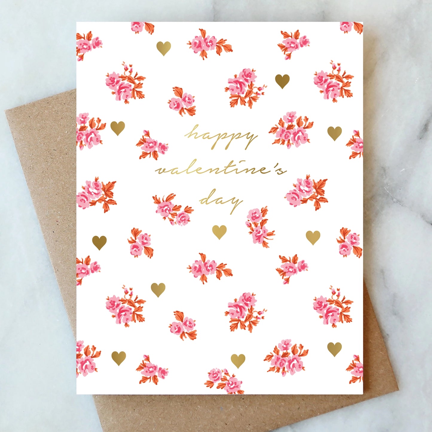 Valentine Floral Card