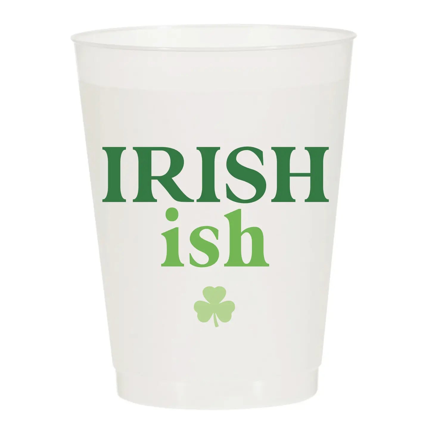 Irish Ish Frosted Cups- Pack of 10