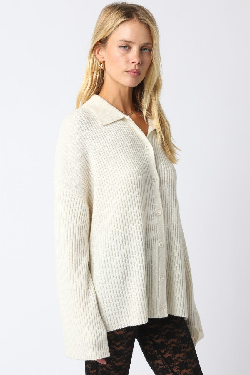 Ivory Akira Knit Top