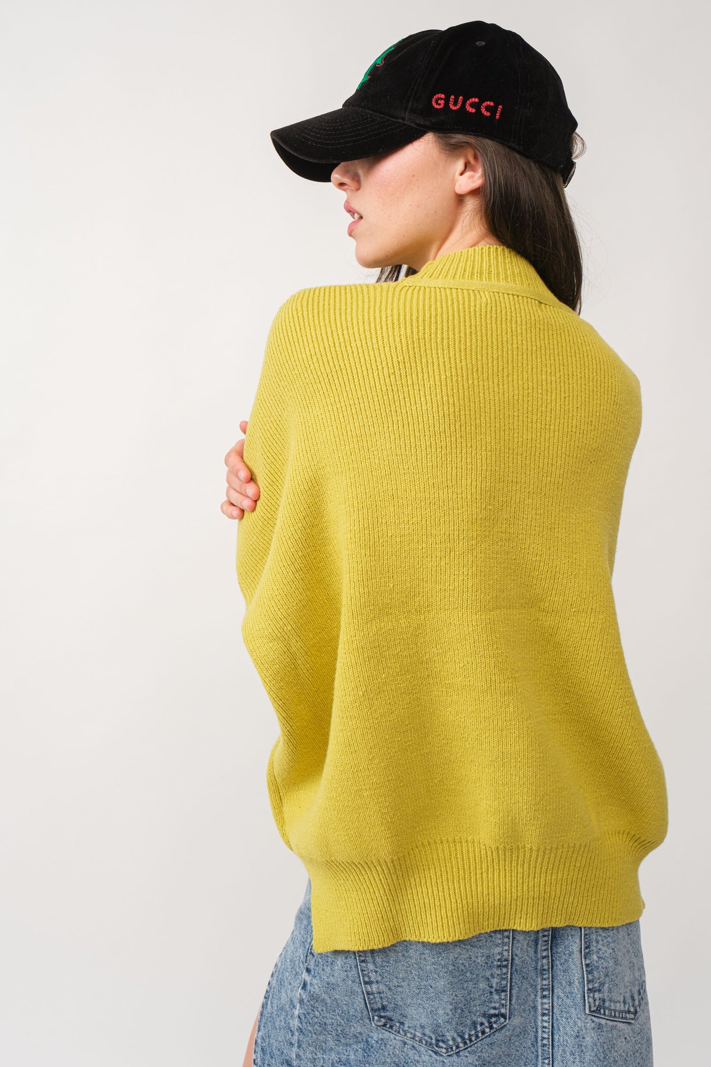 Lime Feeling Good Oversized Sweater