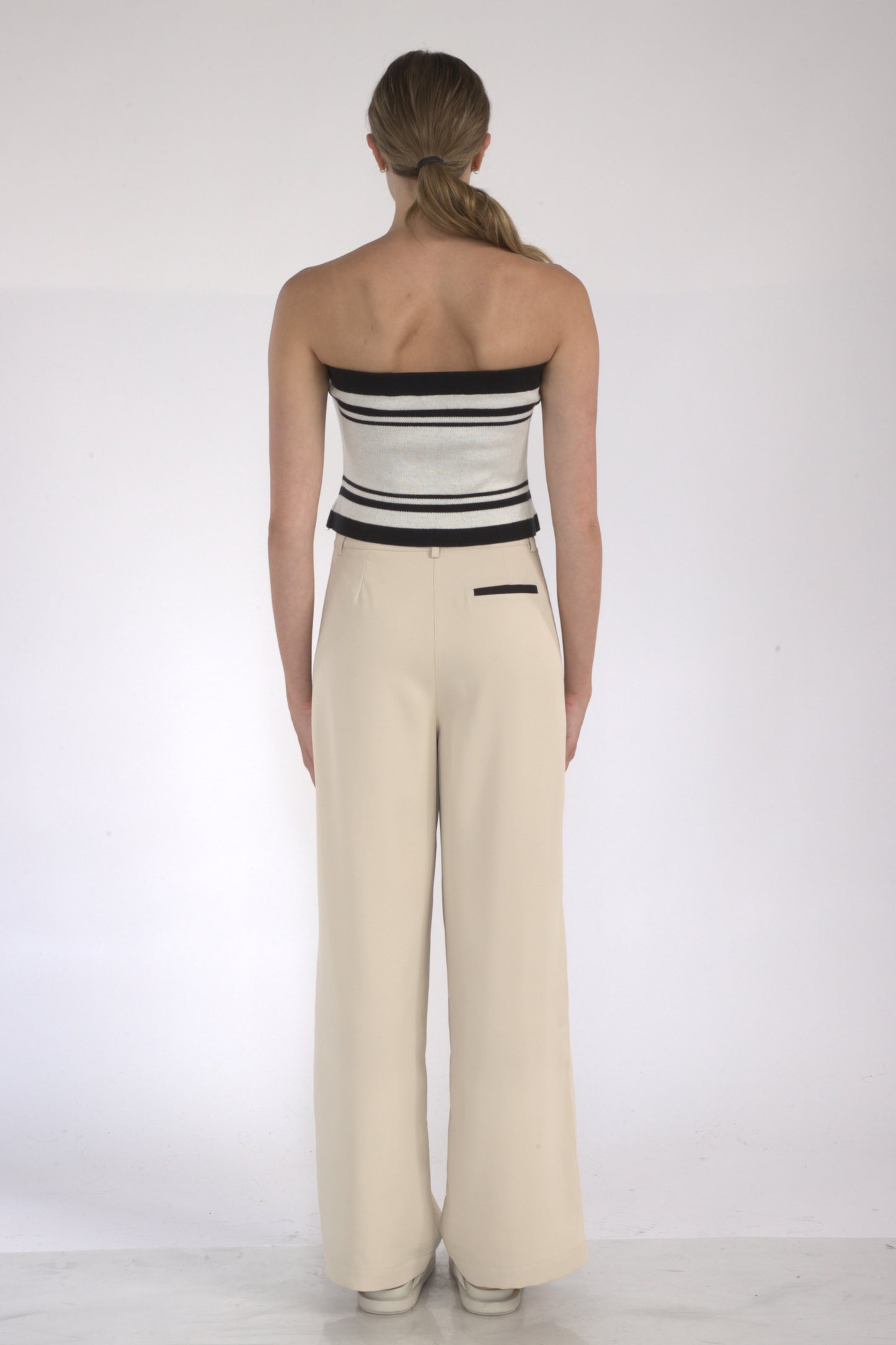 Meco Sweater Tube Top