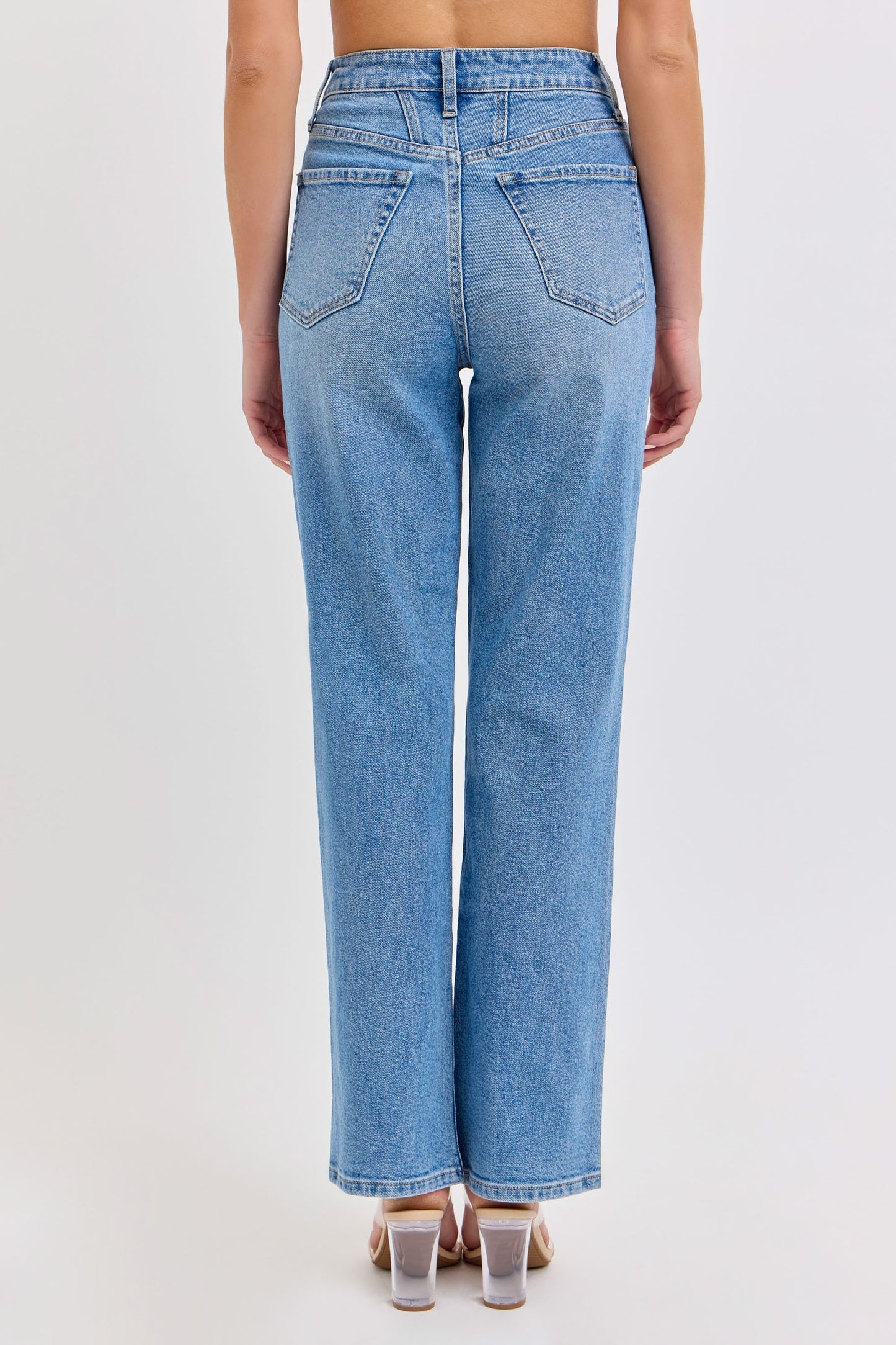 Super High Rise Seam Jean