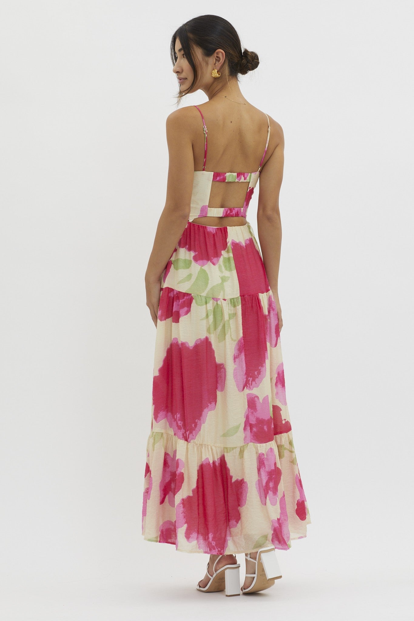 Watercolor Floral Maxi