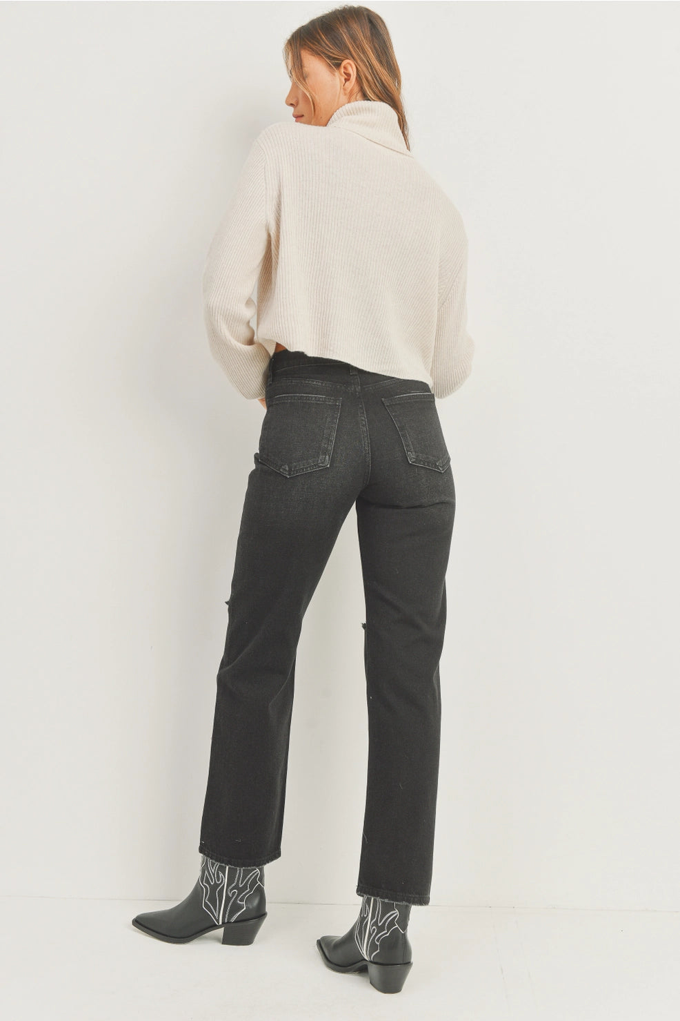 Baggy Skater Jean- Black