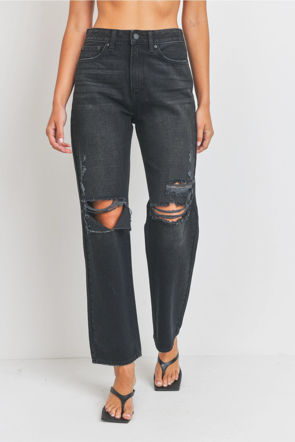 Baggy Skater Jean- Black