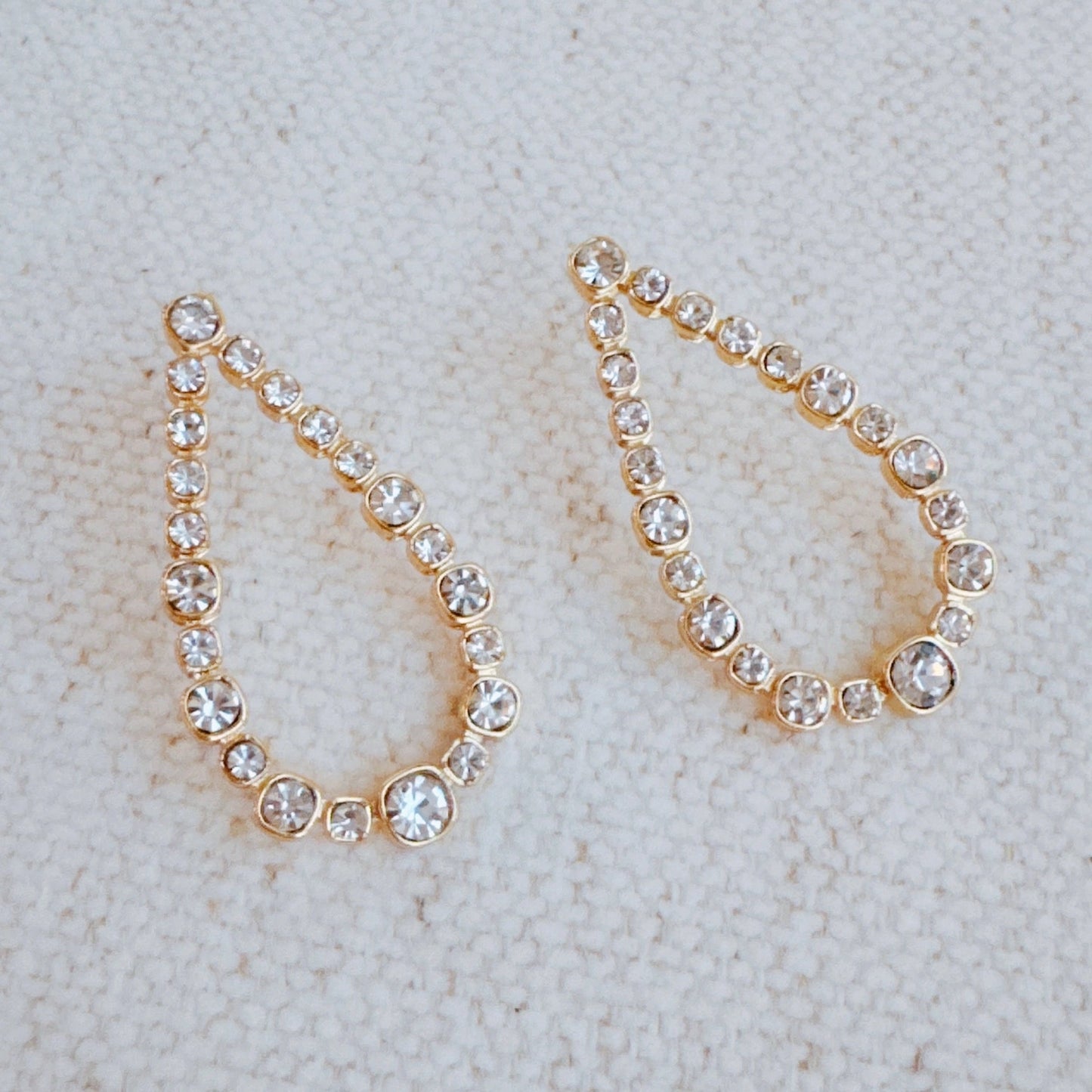 Sparkle Teardrop Earrings