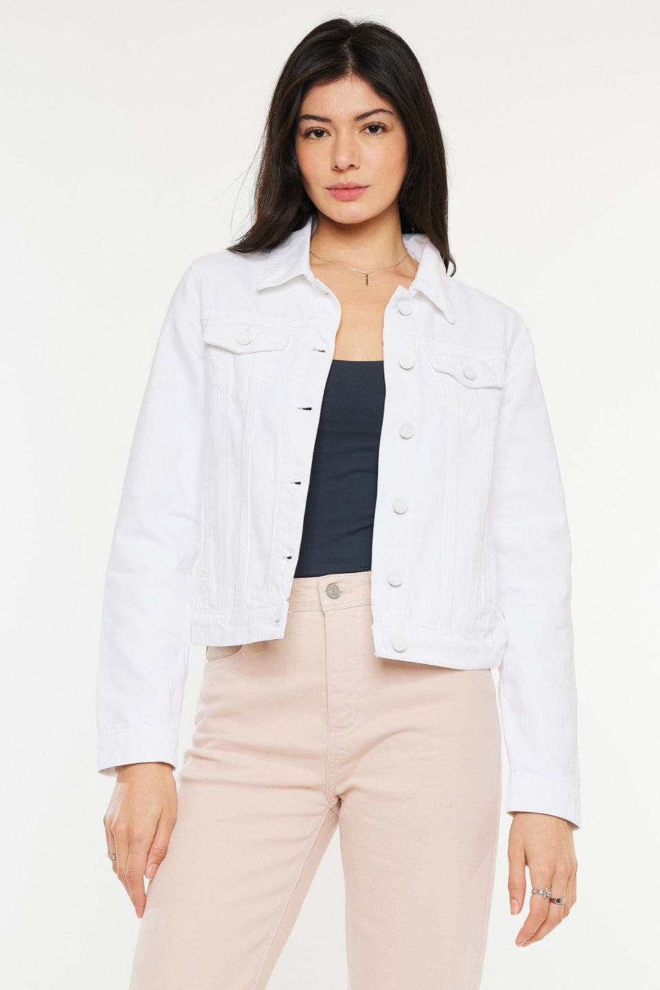 White Denim Jacket