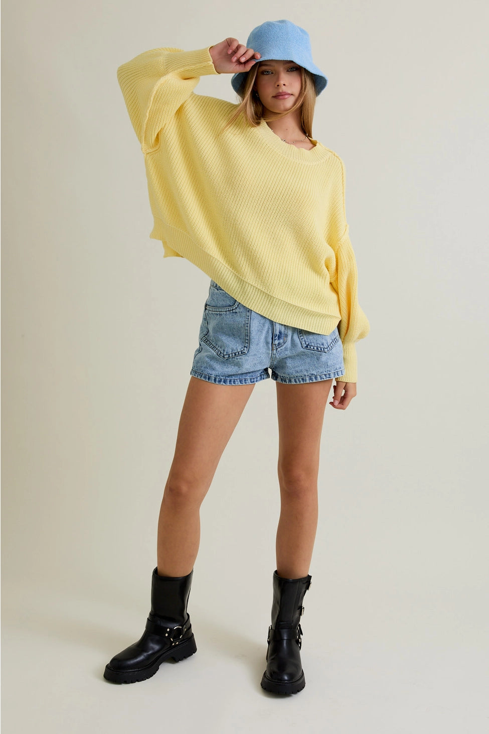 Yellow Pullover Sweater