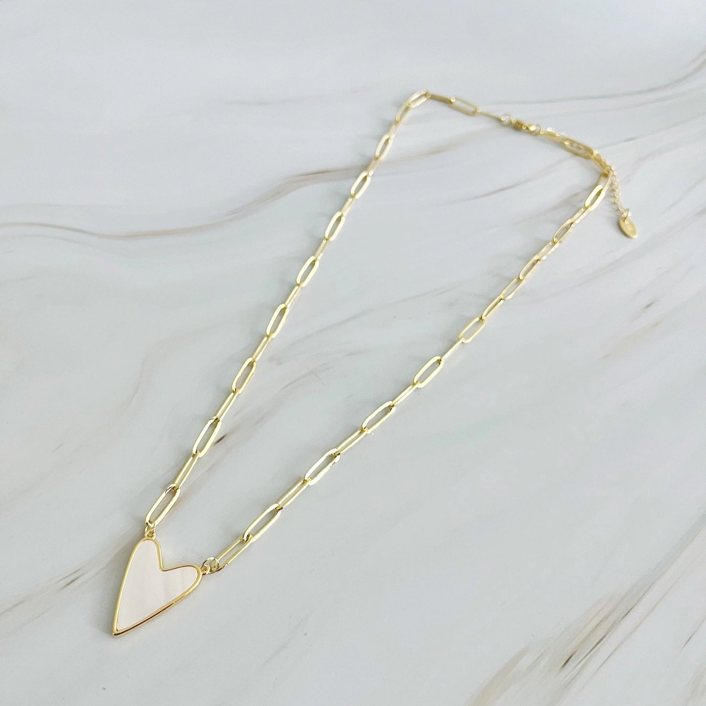 My Heart Link Chain Necklace