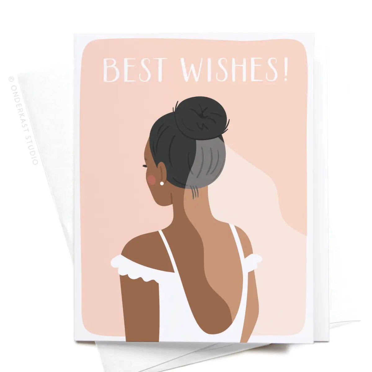 Best Wishes Bride Greeting Card