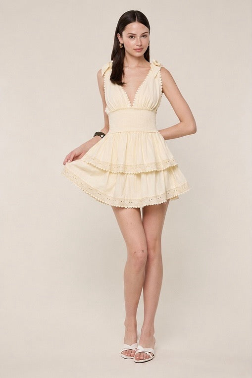 Butter Yellow Layered Mini