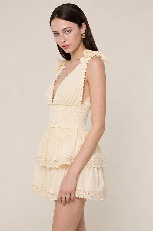 Butter Yellow Layered Mini