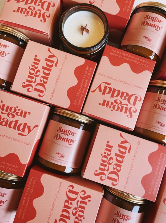 Sugar Daddy 8oz Soy Candle