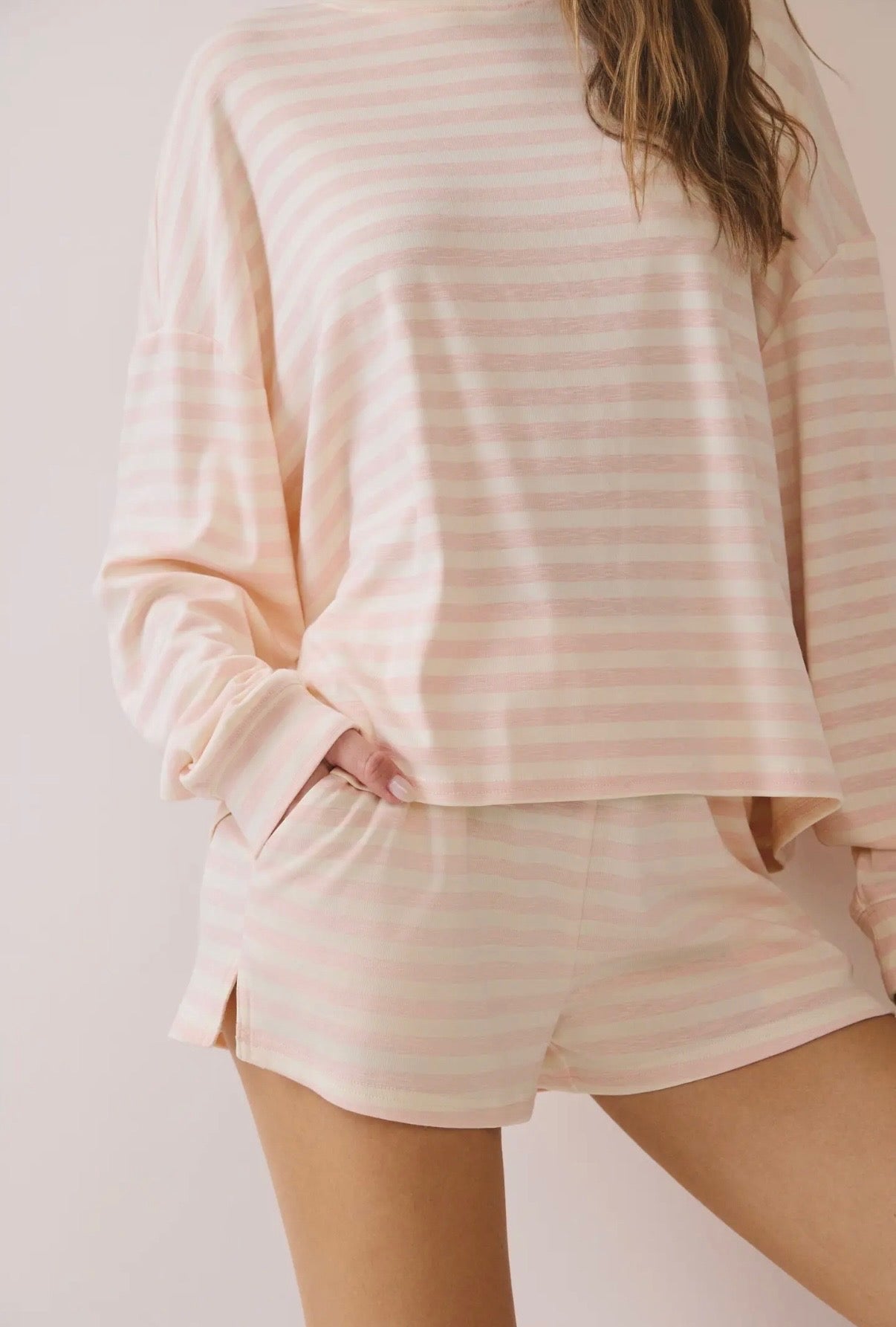 Bubblegum Stripe Shorts