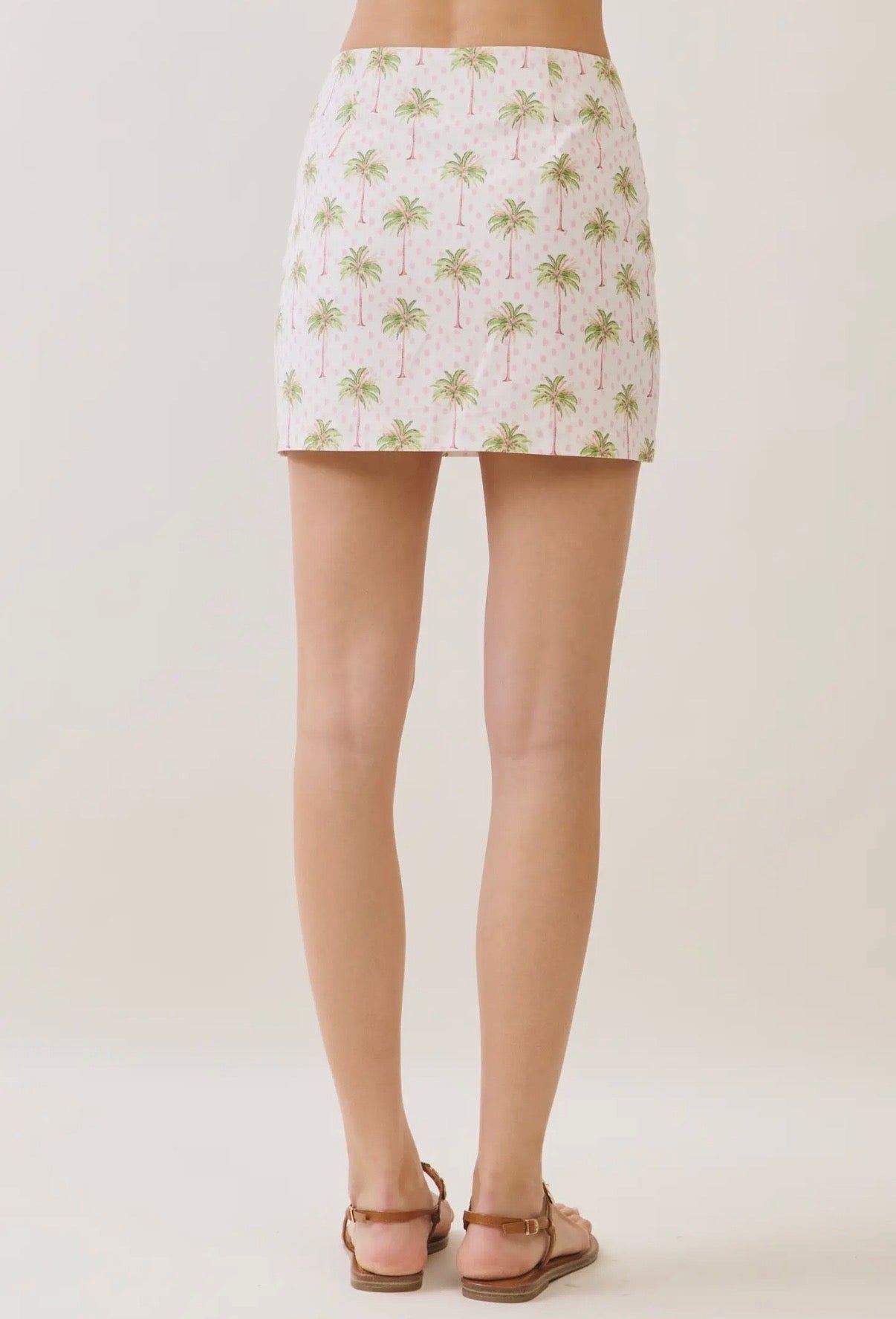Palm Paradise Mini Skirt