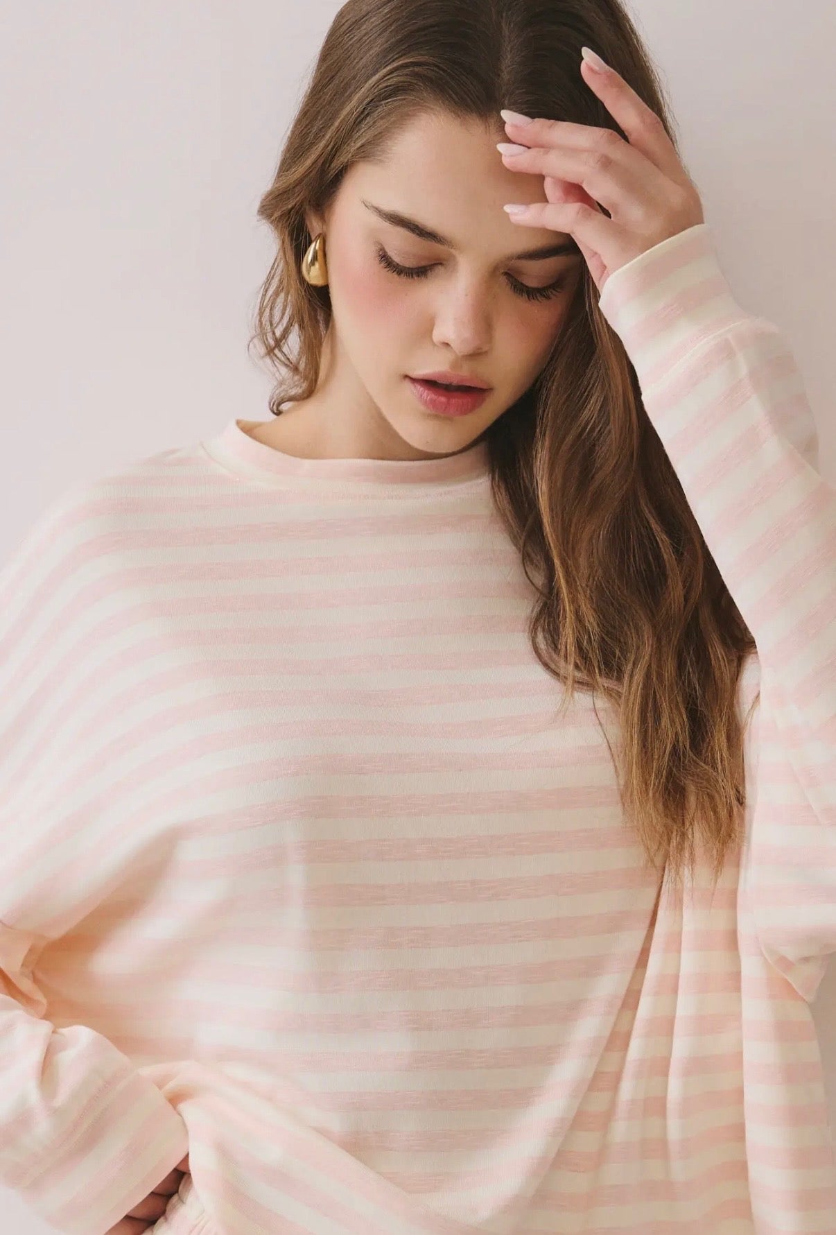Bubblegum Stripe Long Sleeve