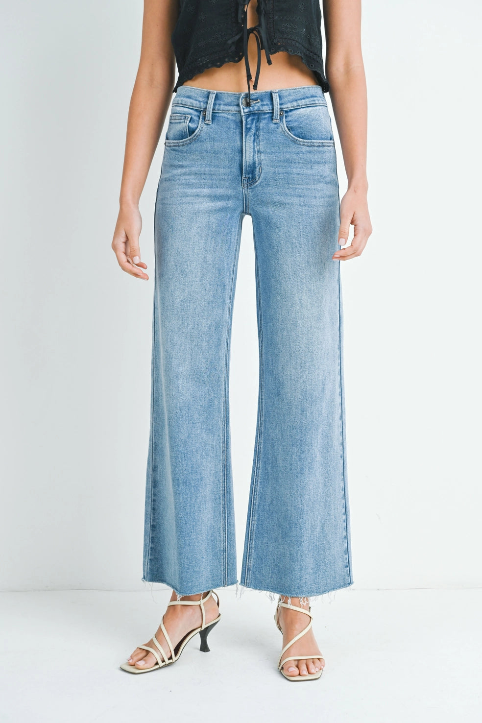 Long Length Wide Leg Jean