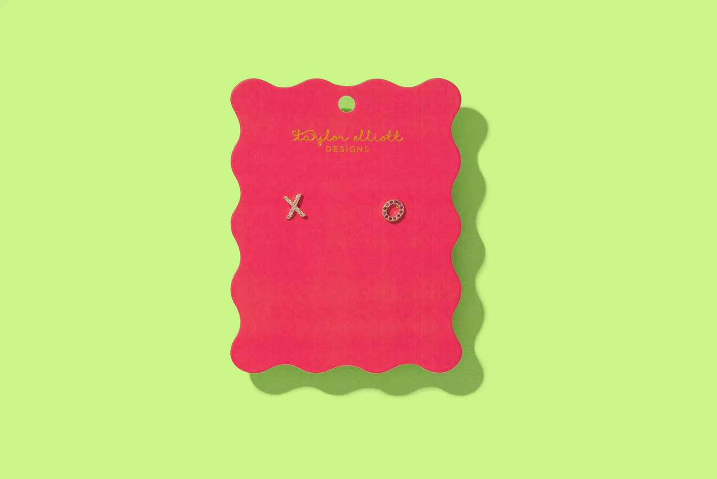 X + O Stud Earrings