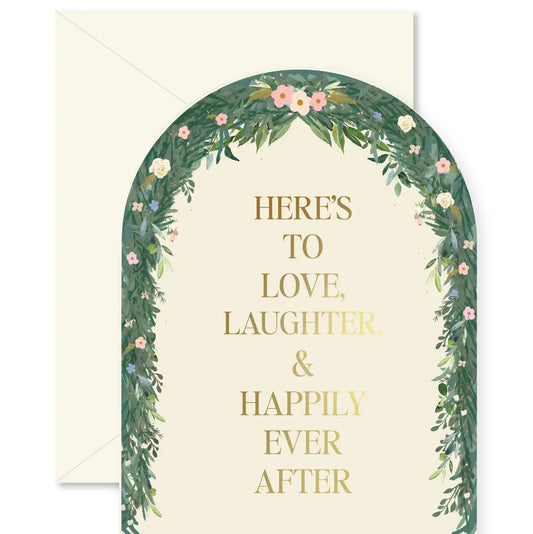 Wedding Floral Arch Card