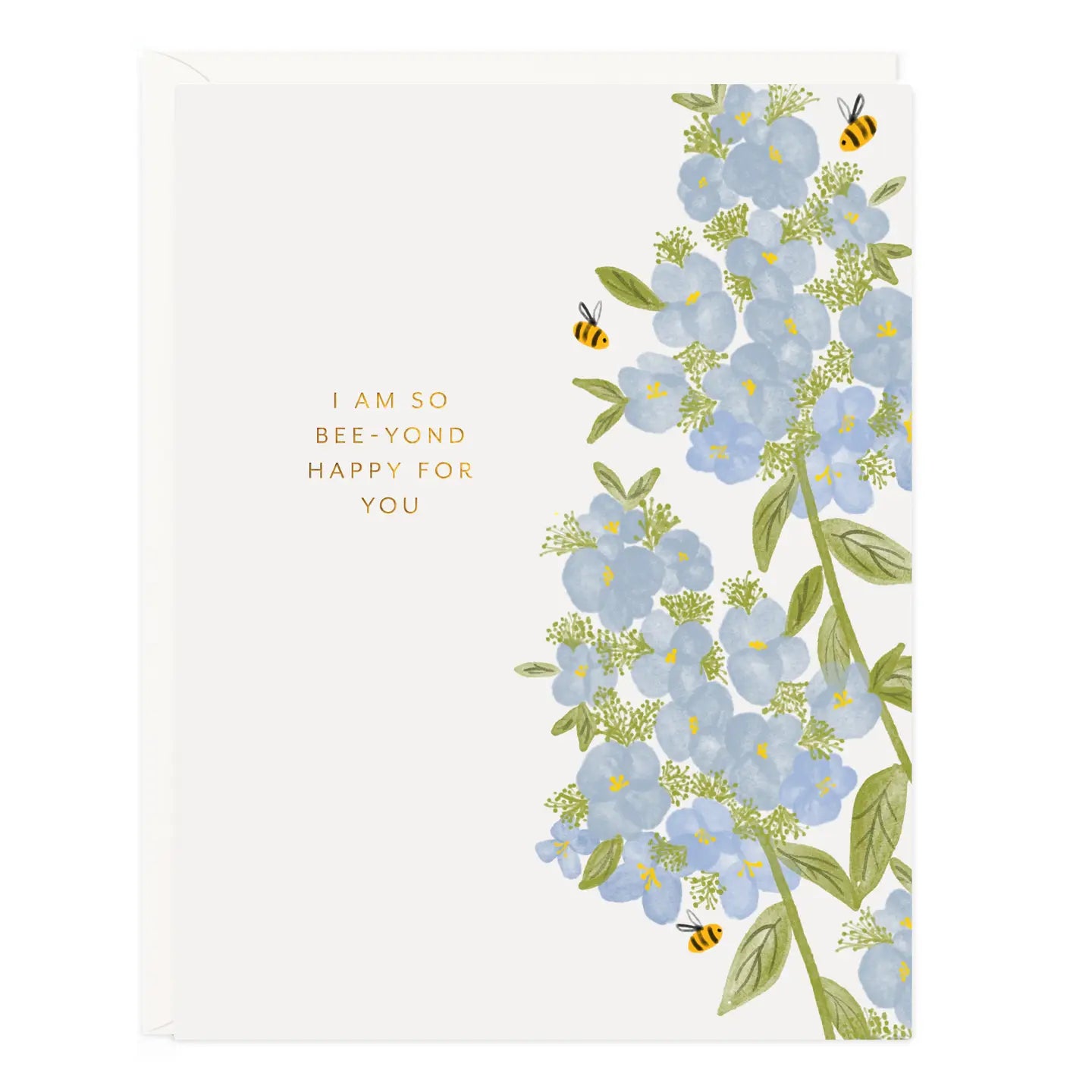 Bee-Yond Happy Greeting Card
