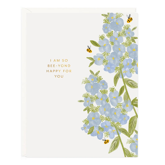 Bee-Yond Happy Greeting Card