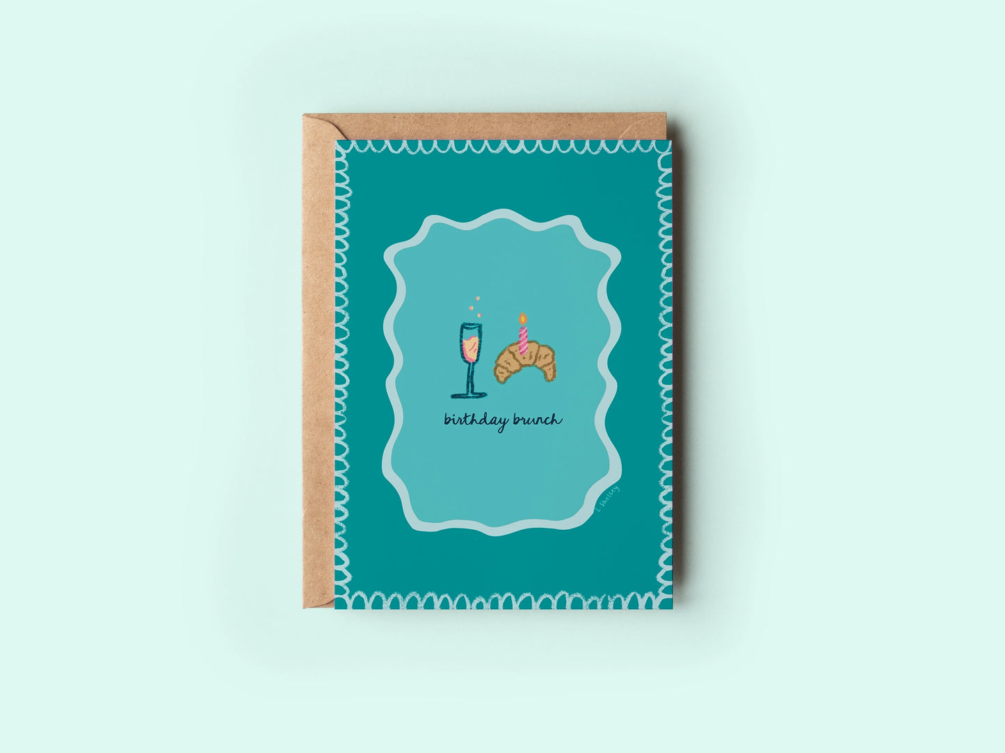 Birthday Brunch Card