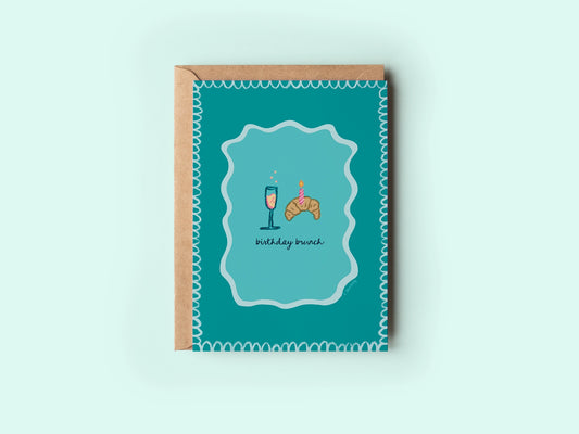 Birthday Brunch Card