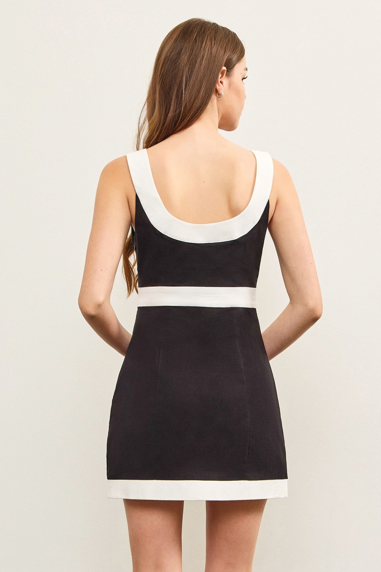 Colorblock Mini Dress