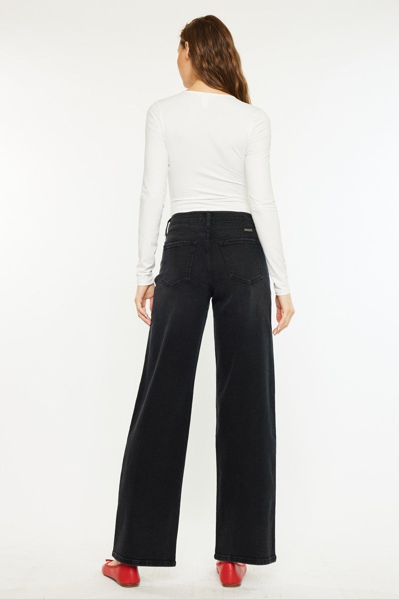 Black High Rise Jean