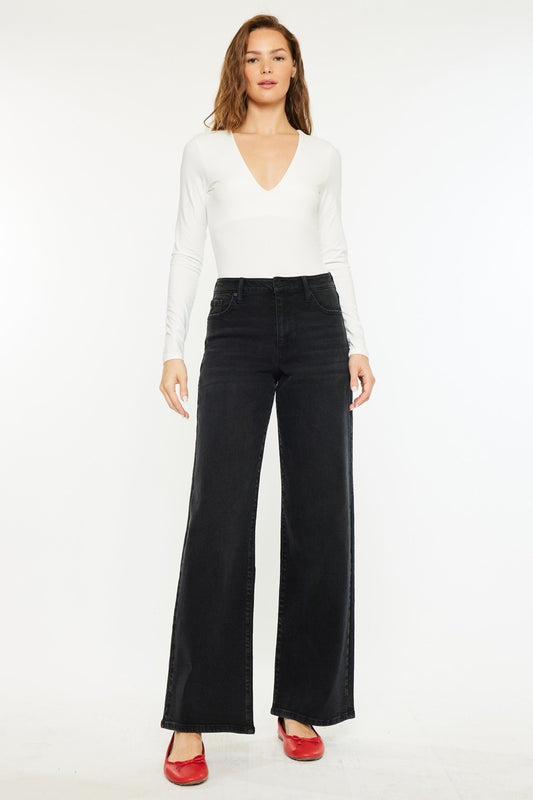 Black High Rise Jean