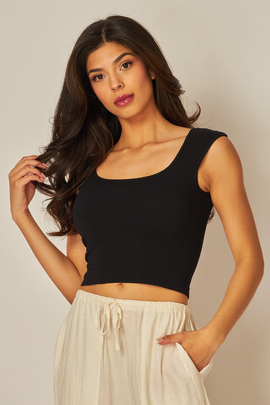 Seamless Scoop Back Tank