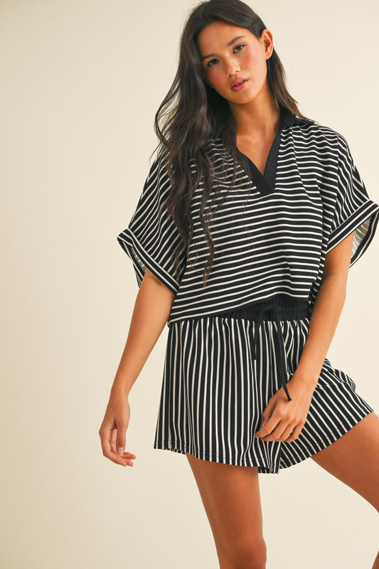 Black Stripe Set