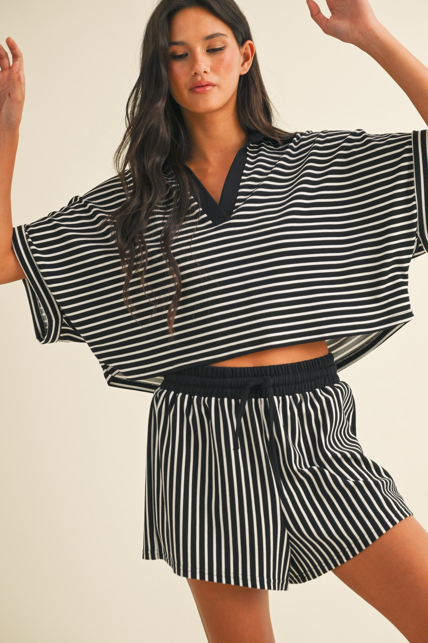 Black Stripe Set