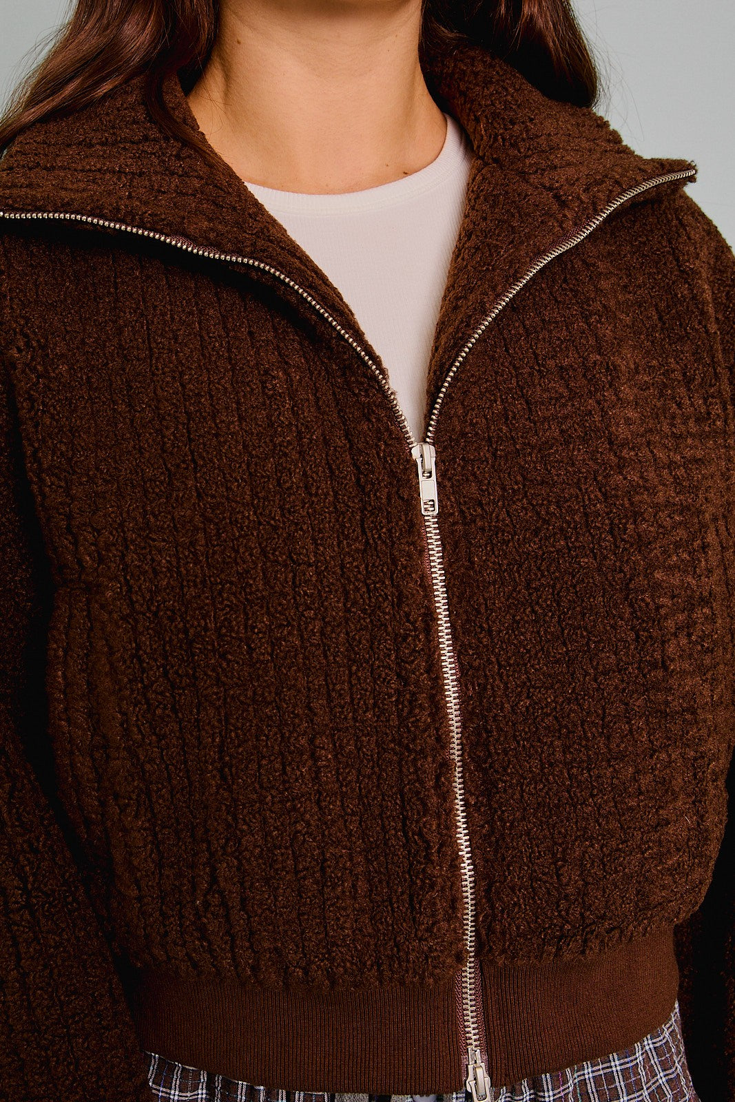 Brown Sherpa Jacket