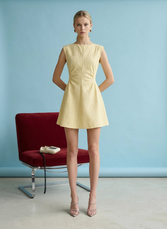 Yellow Textured Mini