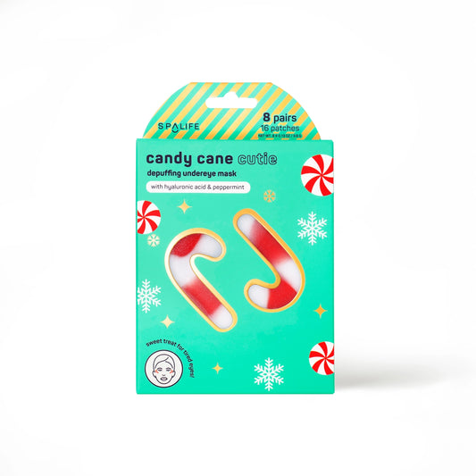 Candy Cane Eye Mask