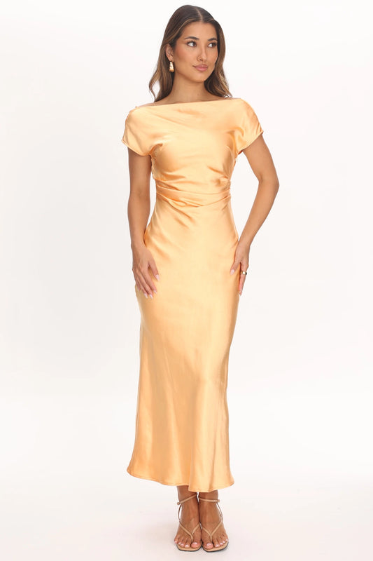 Cantaloupe Boat Neck Maxi