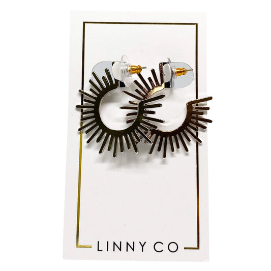 Chloe Silver Hoops
