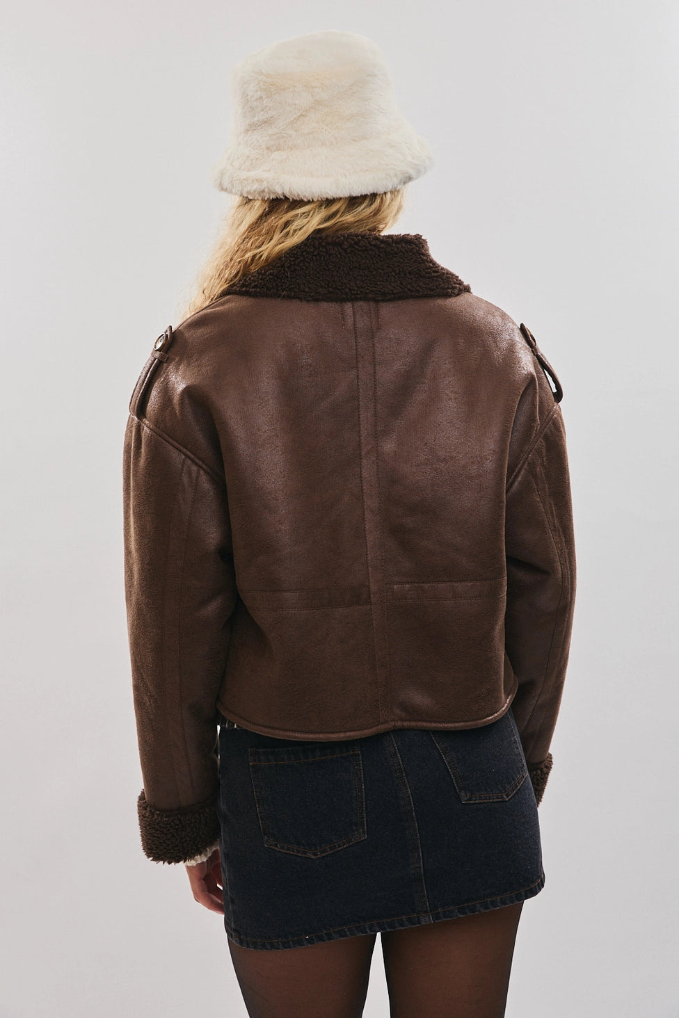 Chocolate Sherpa Jacket