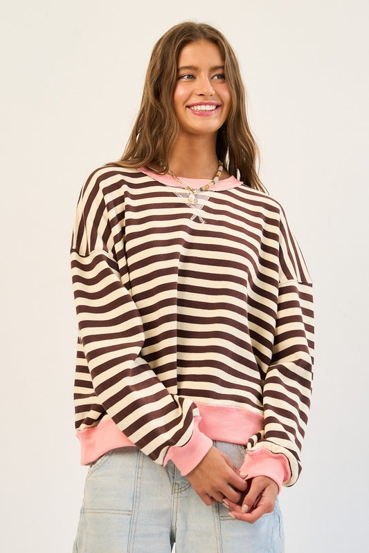 Chocolate Strawberry Stripes