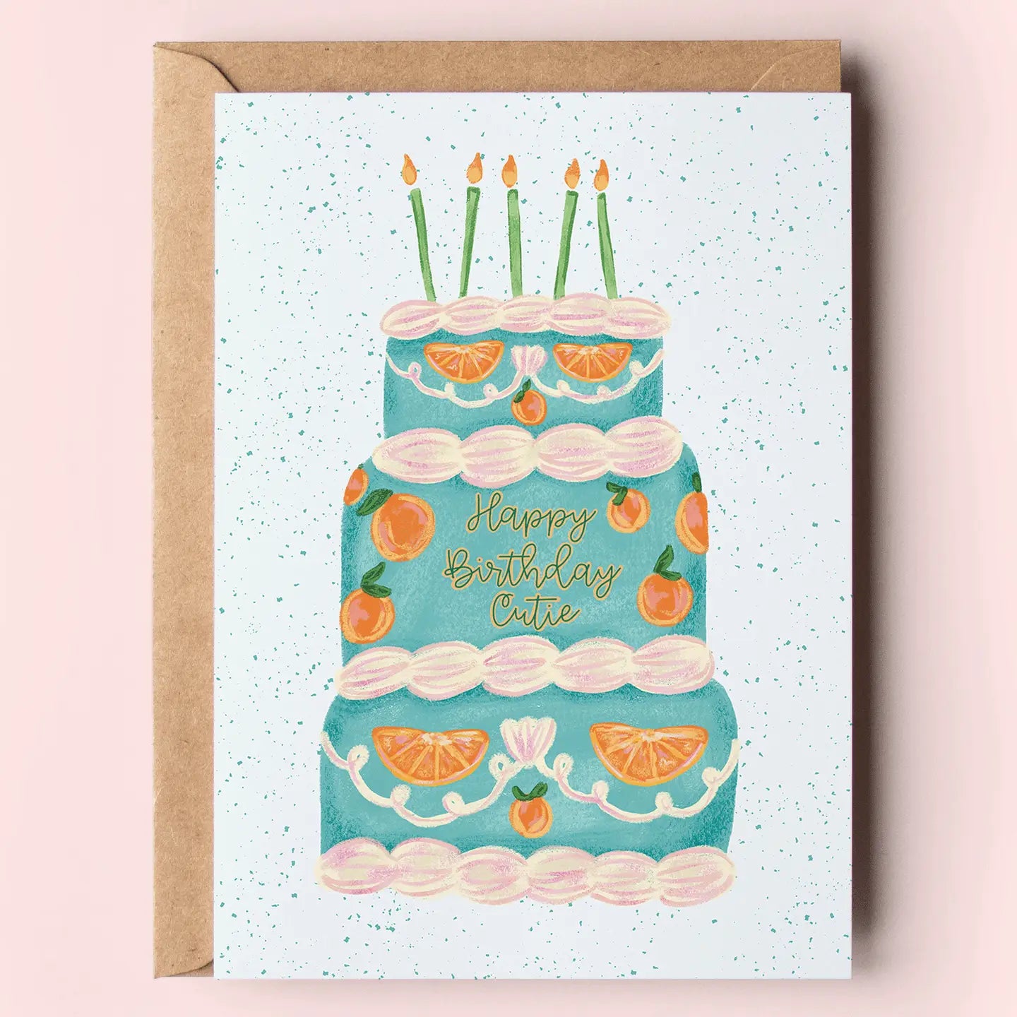 Cutie Birthday Cake Card