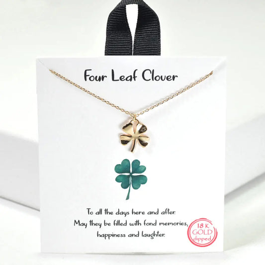 Clover Charm Necklace